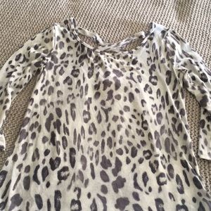 Cheetah print top